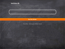 Tablet Screenshot of invictus.de